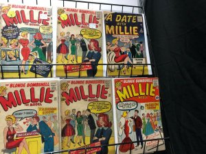 MILLIE THE MODEL 10 diff mostly 1956-1958 FR-G KURTZMAN, PATSY 