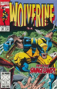 Wolverine #69 VF ; Marvel | Larry Hama Savage Land Sauron