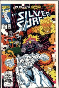 Silver Surfer #74 Newsstand Edition (1992) Silver Surfer