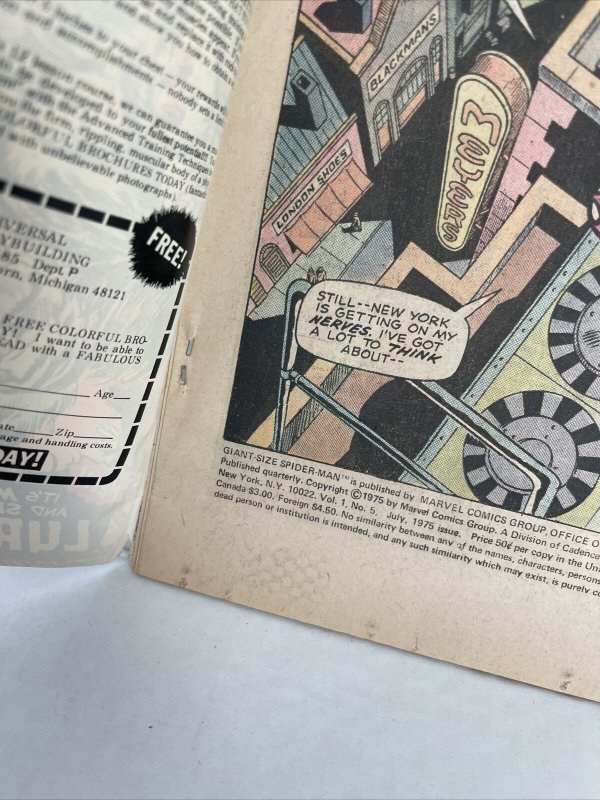 Giant Size Spider-Man #5