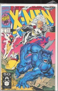X-Men #1 Storm and Beast Cover (1991) X-Men [Key Issue]