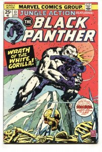 JUNGLE ACTION #13 1974 BLACK PANTHER - comic book VG 