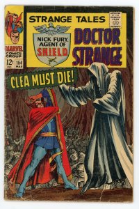 Strange Tales #154 Jim Steranko Doctor Strange 1st Dreadnought GD