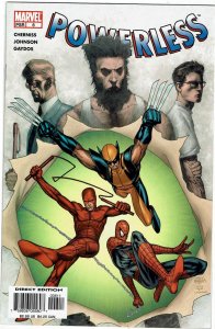 Powerless #6 Spider-Man, Wolverine, Daredevil  NM