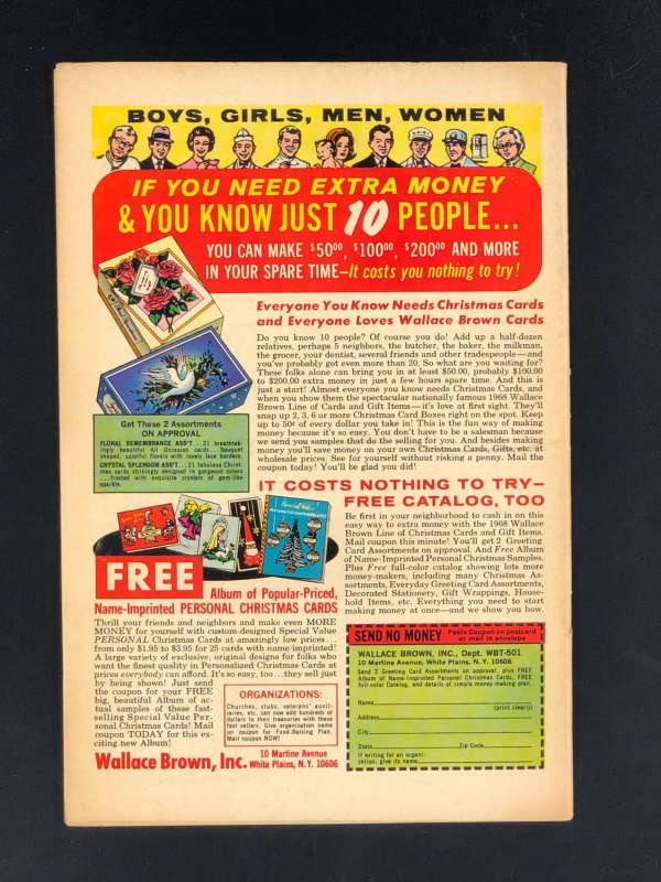 Daredevil #43 (1968) FN 1st Daredevil vs. Captain America Fight