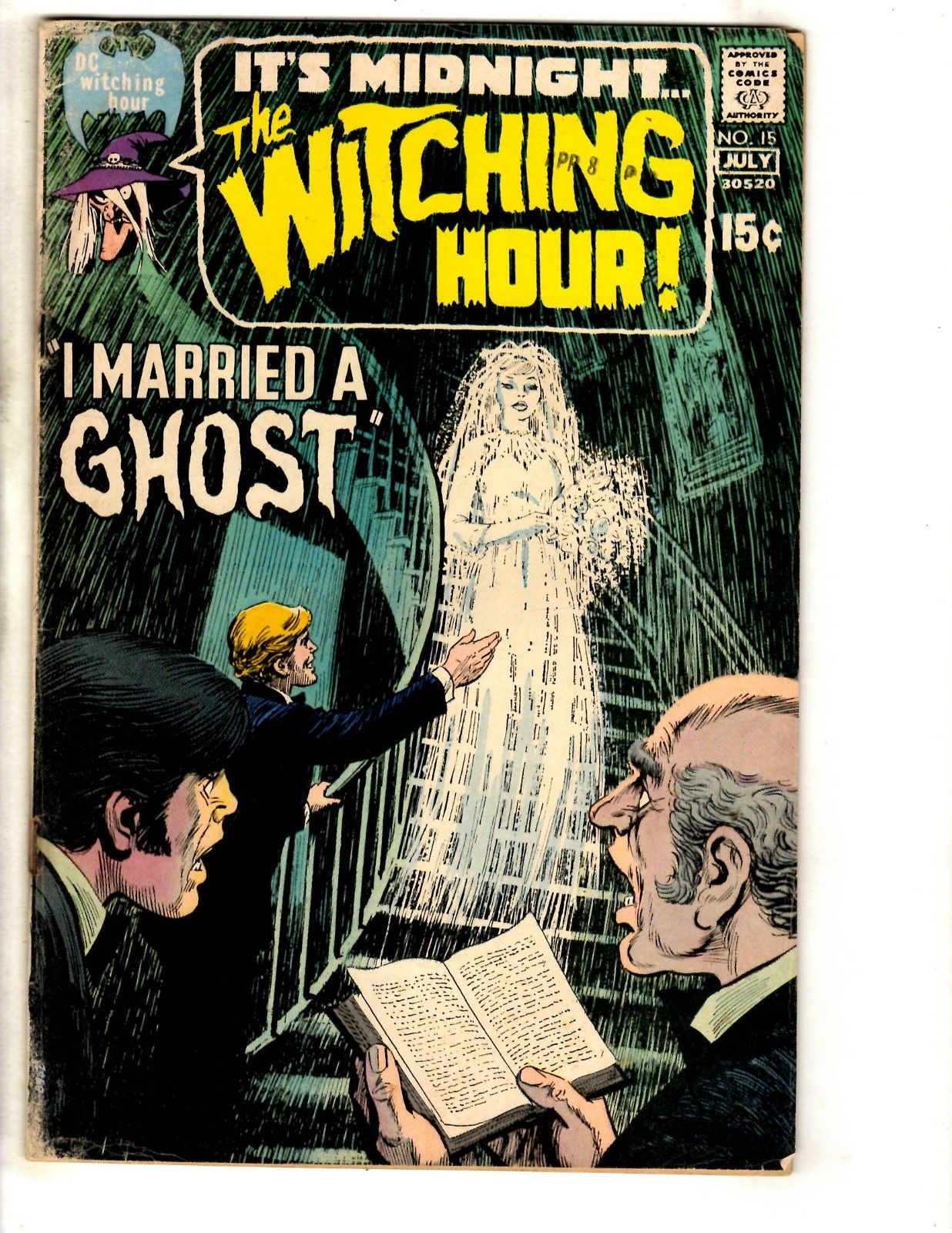 It S Midnight The Witching Hour 15 Vg Dc Comic Book Ghost Horror Fear Jl14 Hipcomic