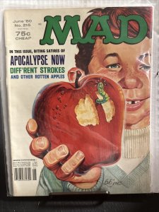 Mad Magazine #215 June 1980