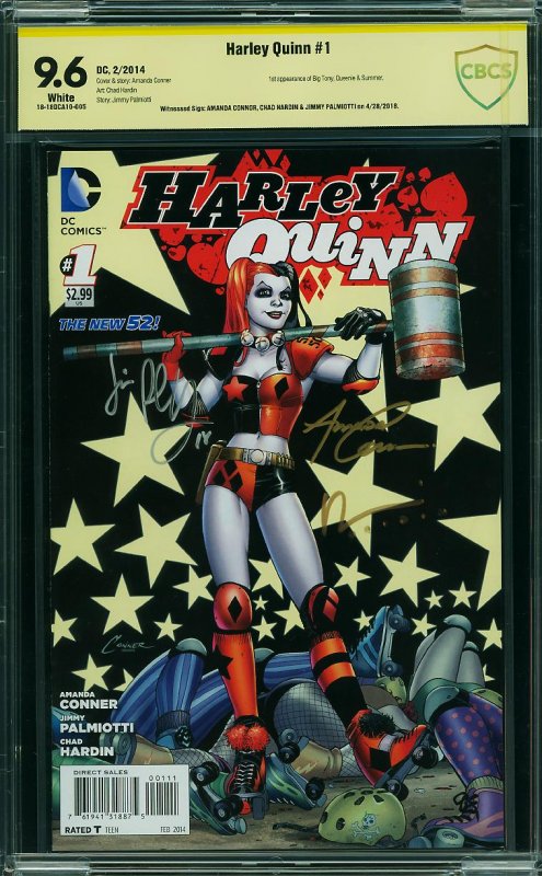 Harley Quinn #1 (DC, 2014) CBCS 9.6
