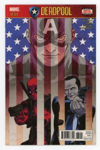 Deadpool #31 (2016 v6) Gerry Duggan Captain America NM-
