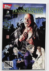 Mary Shelley's Frankenstein #3 Newsstand Edition (1994) Frankenstein