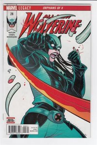 ALL NEW WOLVERINE (2016 MARVEL) #28 LEG