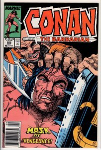 Conan the Barbarian #222 Newsstand Edition (1989) 8.0 VF