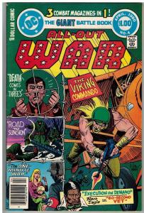 ALL OUT WAR (1979) 4 VG+ ($1 CVR) April 1980