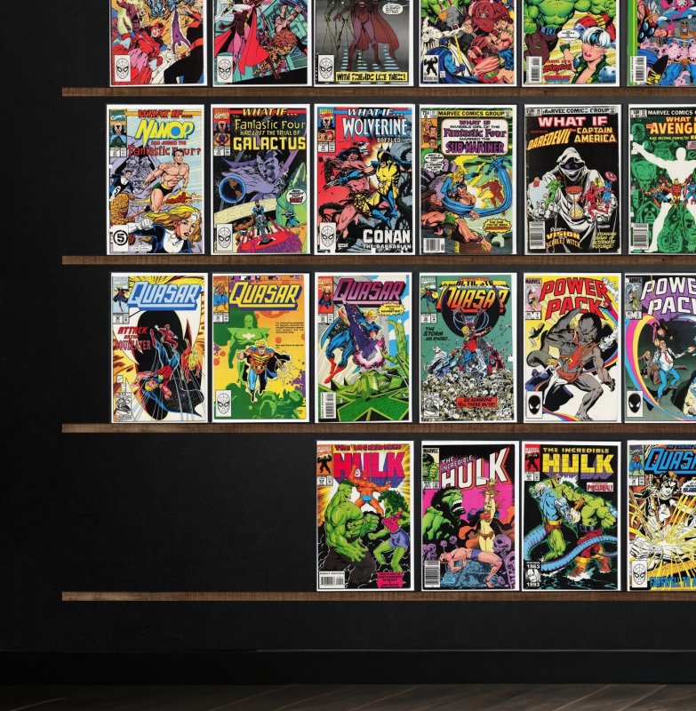 Huge Lot 150+ Comics with Avengers West Coast, Quasar & More!