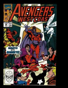 Lot of 13 Avengers West Coast Comics #50 51 52 53 56 57 58 60 61 62 63 66 67 JF4