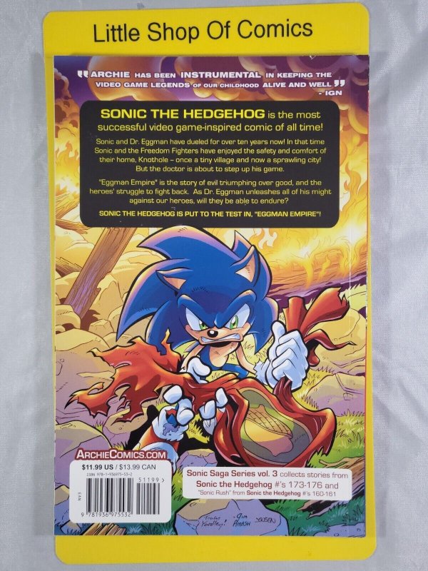 Sonic Saga Series Volume 3 Eggman Empire TPB Archie Comics
