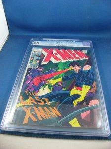 X MEN 59 CGC 4.5 NEAL ADAMS 1969 MARVEL