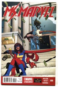 Ms. Marvel #6 2014 1st appearance INVENTOR-comic book