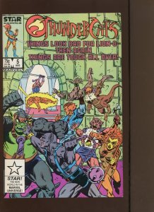 Thundercats #5 (9.2) 1986 Things Look Bad For Lion-O