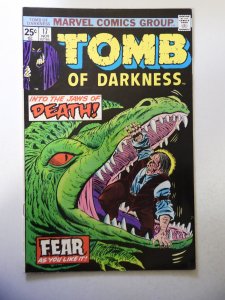 Tomb of Darkness #17 (1975) VG Condition moisture stains