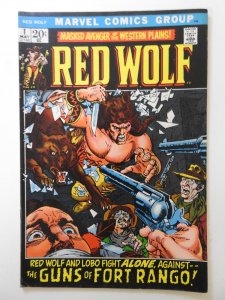 Red Wolf #1 (1972) Sharp VG+ Condition!