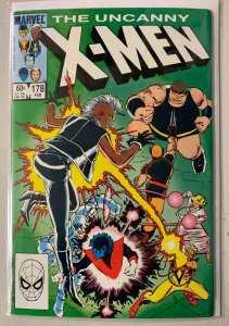 Uncanny X-Men #178 Direct Marvel 1st Series (8.0 VF) (1984)