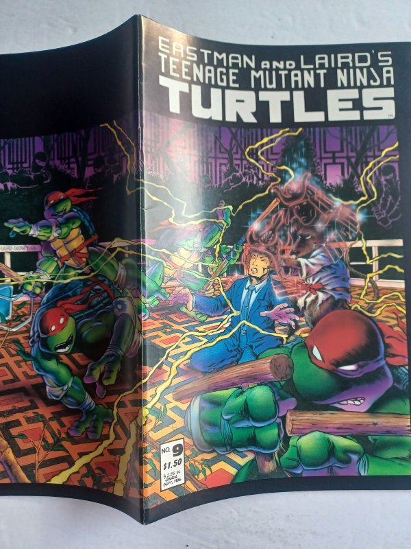 Teenage Mutant Ninja Turtles #9 - TMNT - Mirage - 1986 - VF