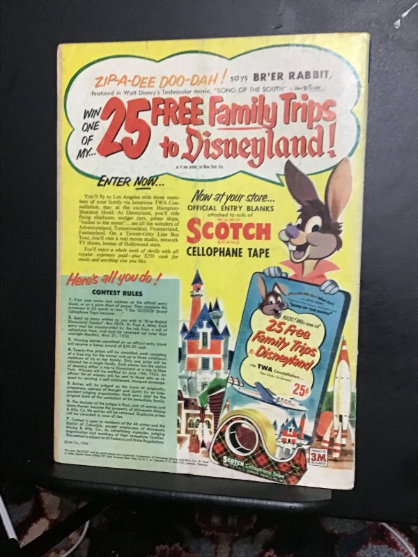Walt Disney's Comics & Stories #187 (1956) Barks Scrooge, Gladstone Gand...