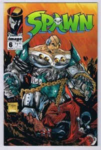 Spawn #6 ORIGINAL Vintage 1992 Image Comics