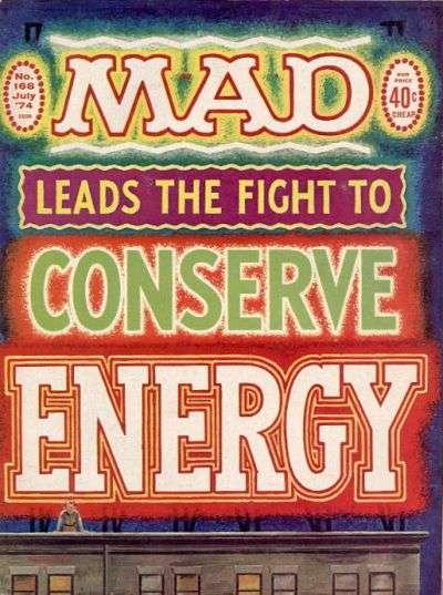 Mad (1952 series) #168, Fine (Stock photo)