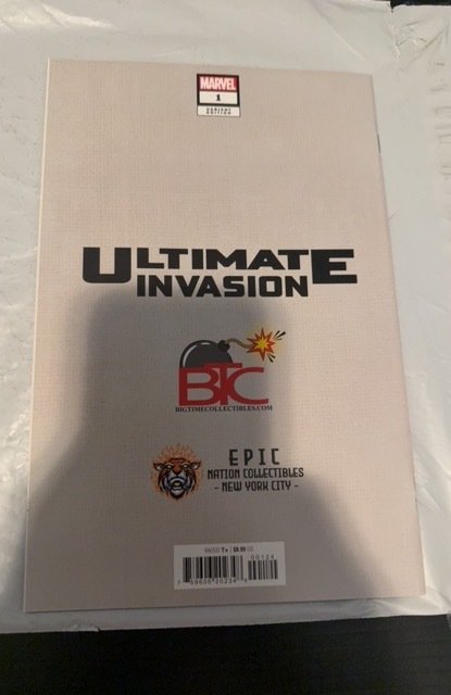 Ultimate Invasion #1 Mico Suayan Virgin Variant 2023 Marvel