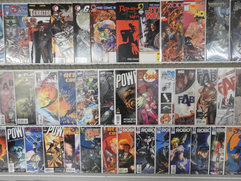 Huge Lot of 130+ Comics W/ Thundercats, Green Hornet, G.I. Joe+ Avg VF- Con.