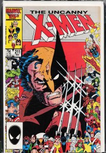 The Uncanny X-Men #211 (1986) X-Men [Key Issue]