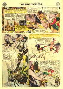 BRAVE AND THE BOLD #42 (June1962) 2.0 GD Joe Kubert! Gardner Fox! Hawkgirl!