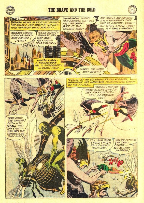 BRAVE AND THE BOLD #42 (June1962) 2.0 GD Joe Kubert! Gardner Fox! Hawkgirl!