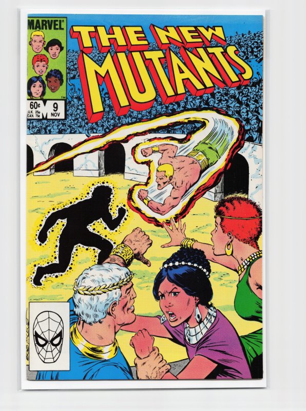 The New Mutants #9 (1983) New Mutants [Key Issue]