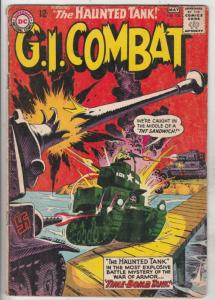 G.I. Combat #105 (May-64) GD/VG Affordable-Grade The Haunted Tank