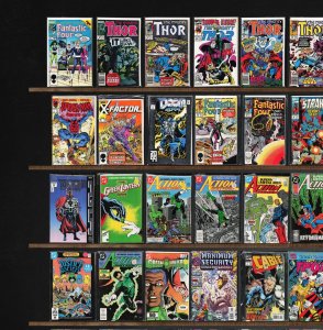 Huge Lot 150+ Comics with Fantastic Four, Thor, Avengers Forever & More!
