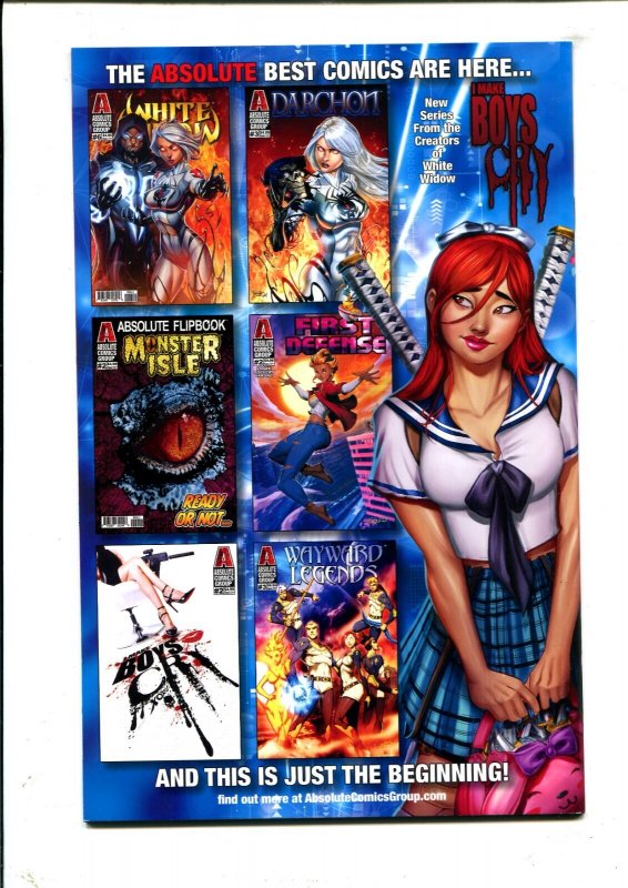 I Make Boys Cry #1 - Benny Powell Variant Blue + Red Foil (9.2ob)