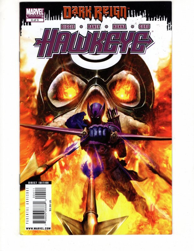 Dark Reign: Hawkeye #4 (VF-) >>> $4.99 UNLIMITED SHIPPING!!! See More !!!