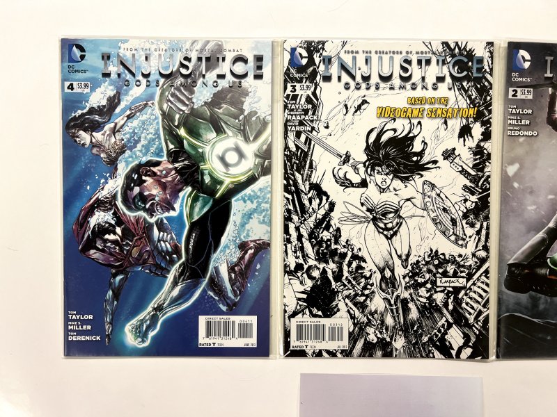 3 Injustice DC Comic Books# 2 3 4 Batman Superman Robin Flash Static 74 JS14