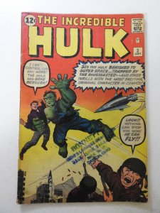 The Incredible Hulk #3 (1962) VG- Condition stamp fc