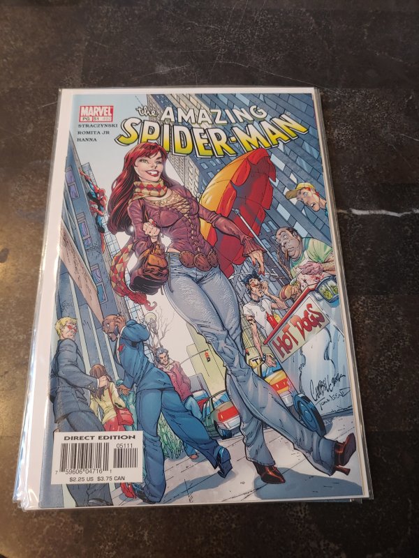 The Amazing Spider-Man #51 (2003) SCOTT CAMPBELL COVER