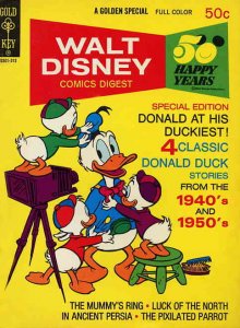 Walt Disney Comics Digest #44 VG ; Gold Key | low grade comic Donald Duck