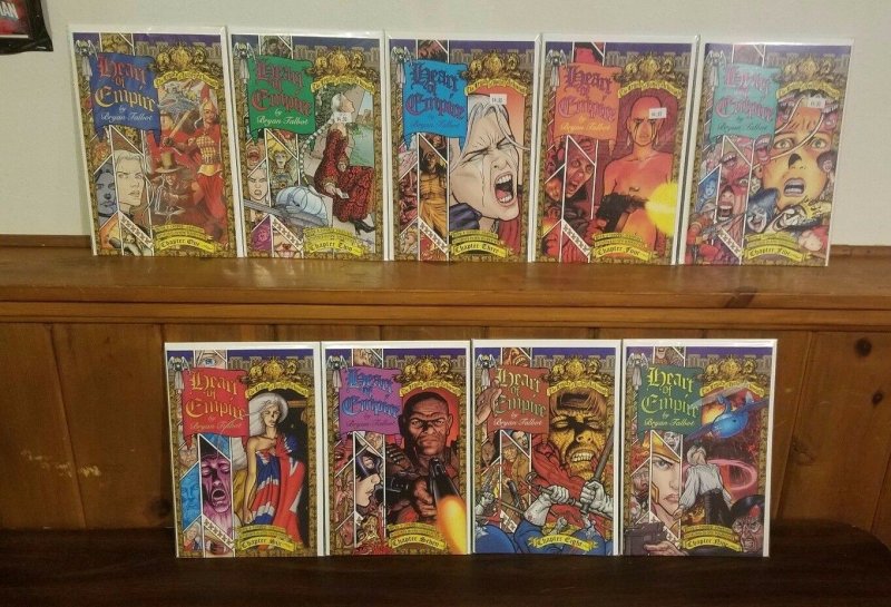 Heart of Empire 1-9 Complete Set Run ~ NEAR MINT NM ~ 1999 Dark Horse Comics