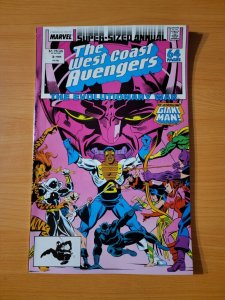 West Coast Avengers Annual #3 Direct Market Edition ~ NEAR MINT NM ~ 1988 Marvel