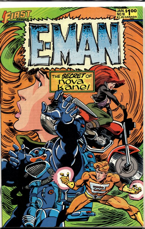 E-Man #10 (1984) E-Man