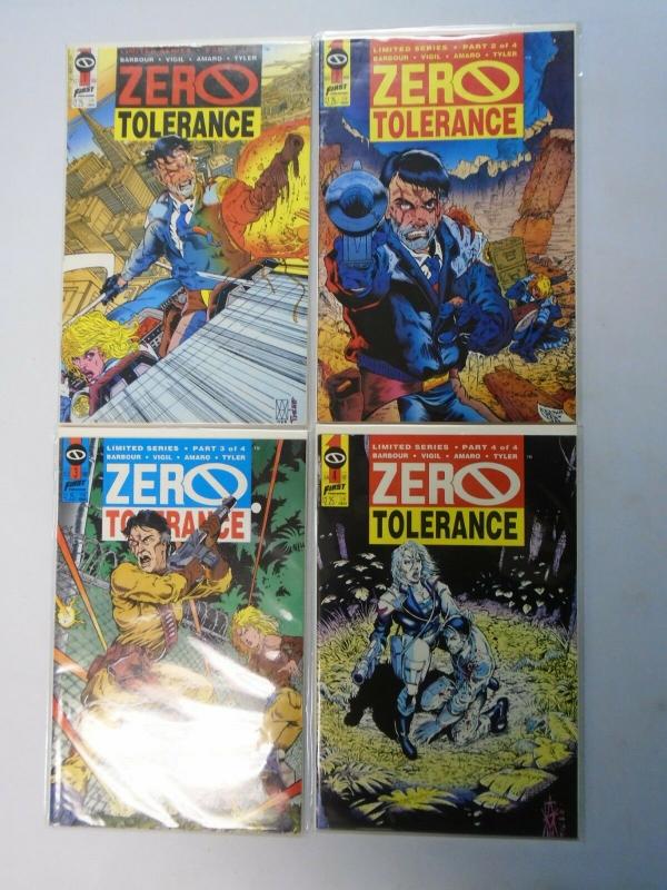 Zero Tolerance, Set:#1-4, 8.0/VF (1990)