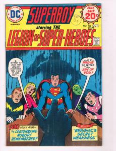 Superboy #204 VG/FN DC Comics Comic Book JLA Superman Oct 1974 DE29