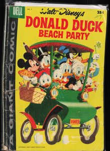 Walt Disney's Donald Duck Beach Party #5 (1958) Donald Duck